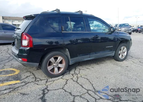 2014 Jeep Compass Sport из США, поврежденный, VIN 1C4NJCBBXED648738